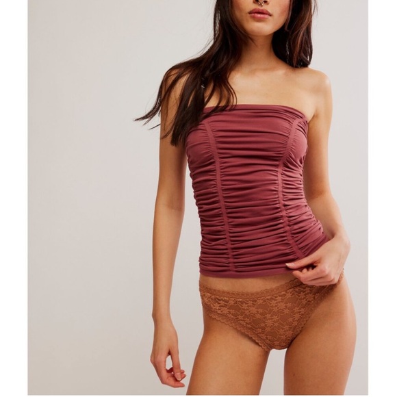 Free People About It 2 Way Half Slip in Wild Ginger NWT Size M/L - Picture 6 of 14